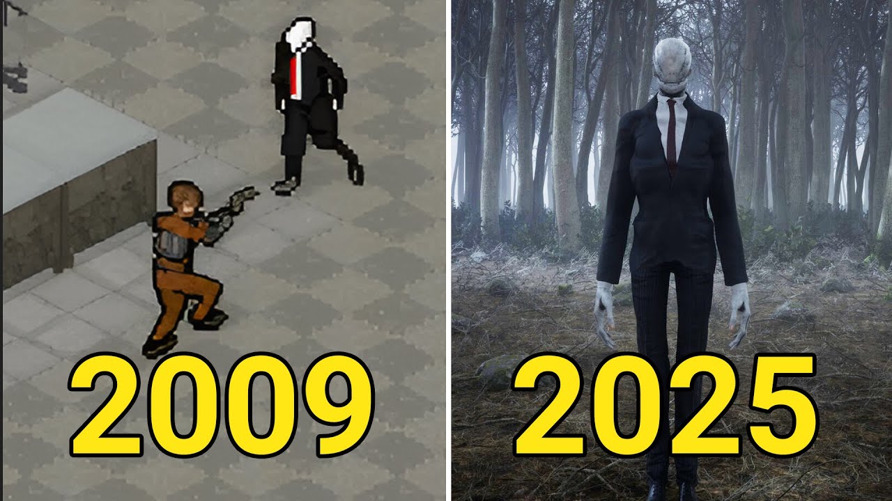 Evolution of Slender Man Games (2009-2025)