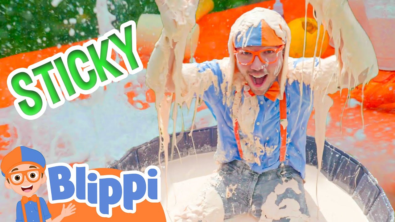 Blippi is a SLIME MONSTER! | Learning Fun Science Experiments | Educational Videos for Kids