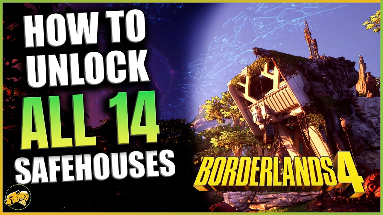 Borderlands 4 — Все локации убежищ — Как открыть каждое из них и найти Датапад (с временными метк...