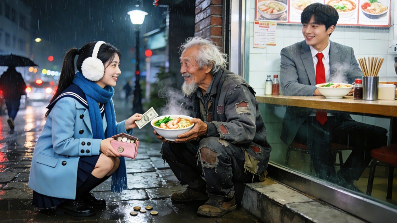 貧しい18歳の女子学生が、3日間飢えていた乞食のために最後のお金で麺を買った&mdash;&mdash;実はCEOの祖父の試練だった！贅沢な生活が始まる！