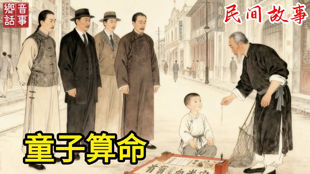 狠心舅舅逼4歲外甥街頭擺攤算命！當他一語道破首富血光災，竟引來四個豪門叔叔！#中國文化 #故事頻道 #故事分享 #民間故事 #聽書 #情感