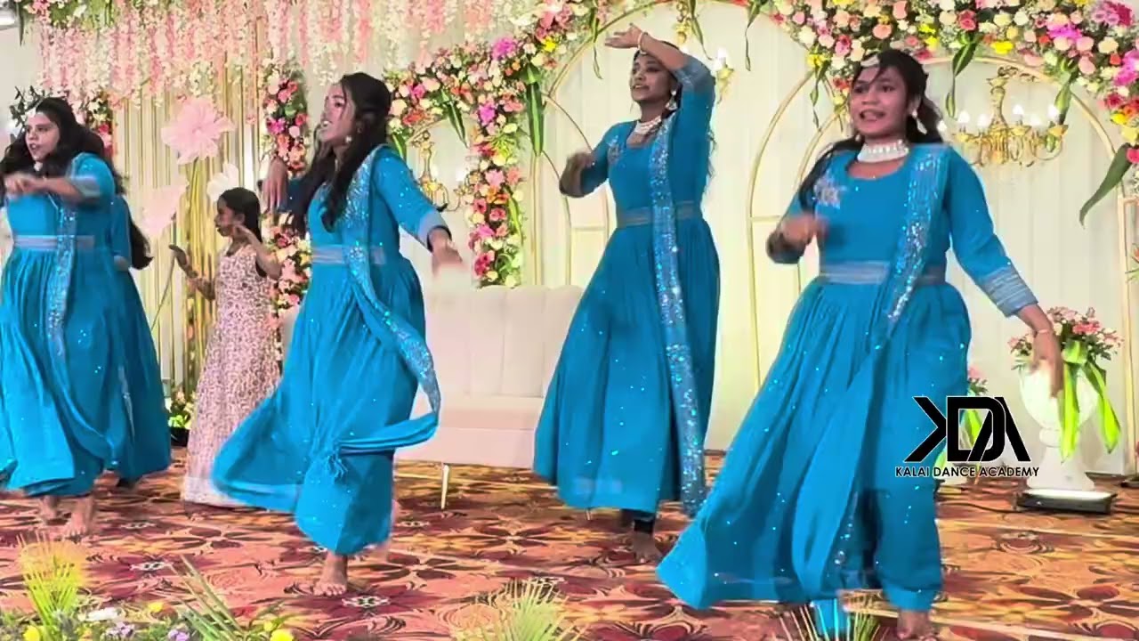 Tamil Wedding dance | Girls dance  9597125199 for enquiries call me #kalaidanceacademy #sulur #cbe