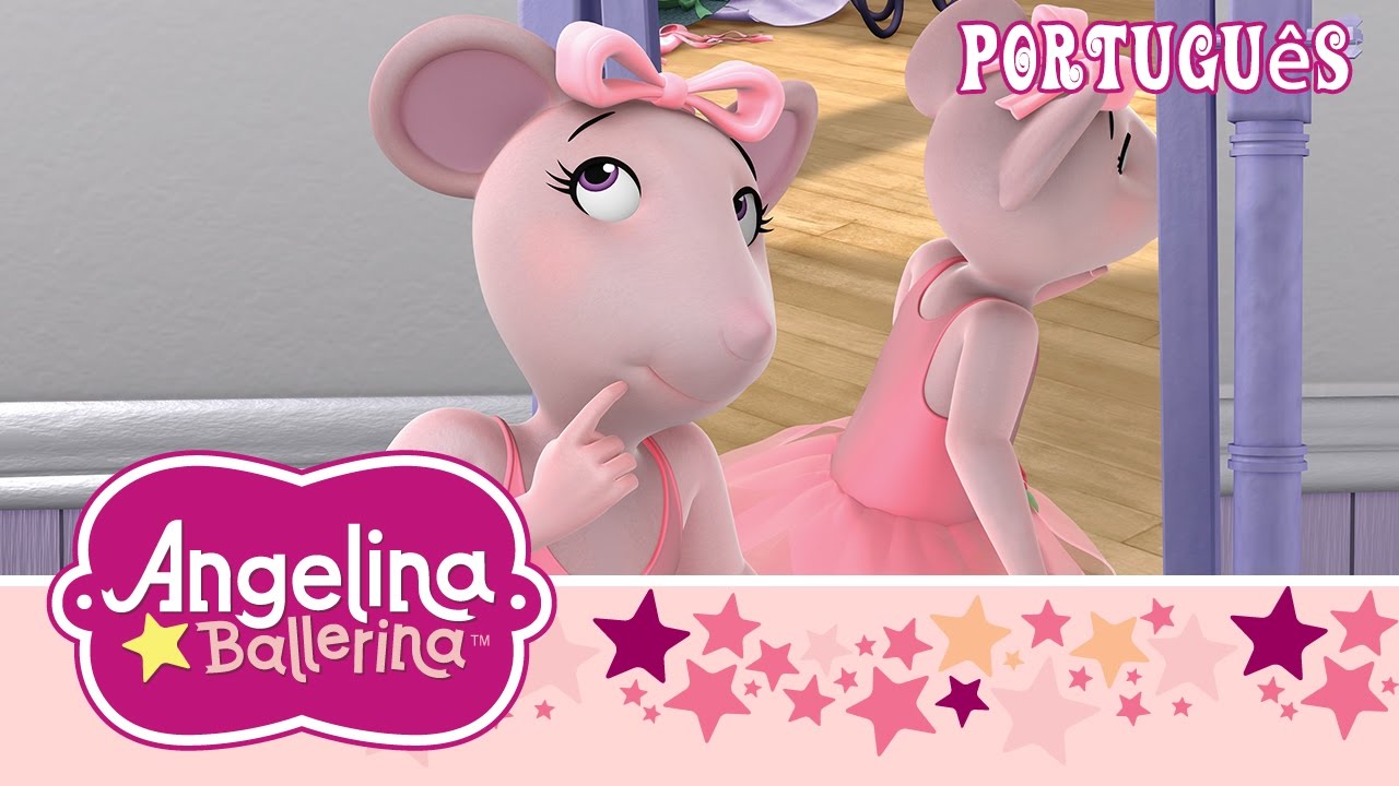 Angelina Ballerina Brasil - “Angelina e borboletas no estômago” e 
