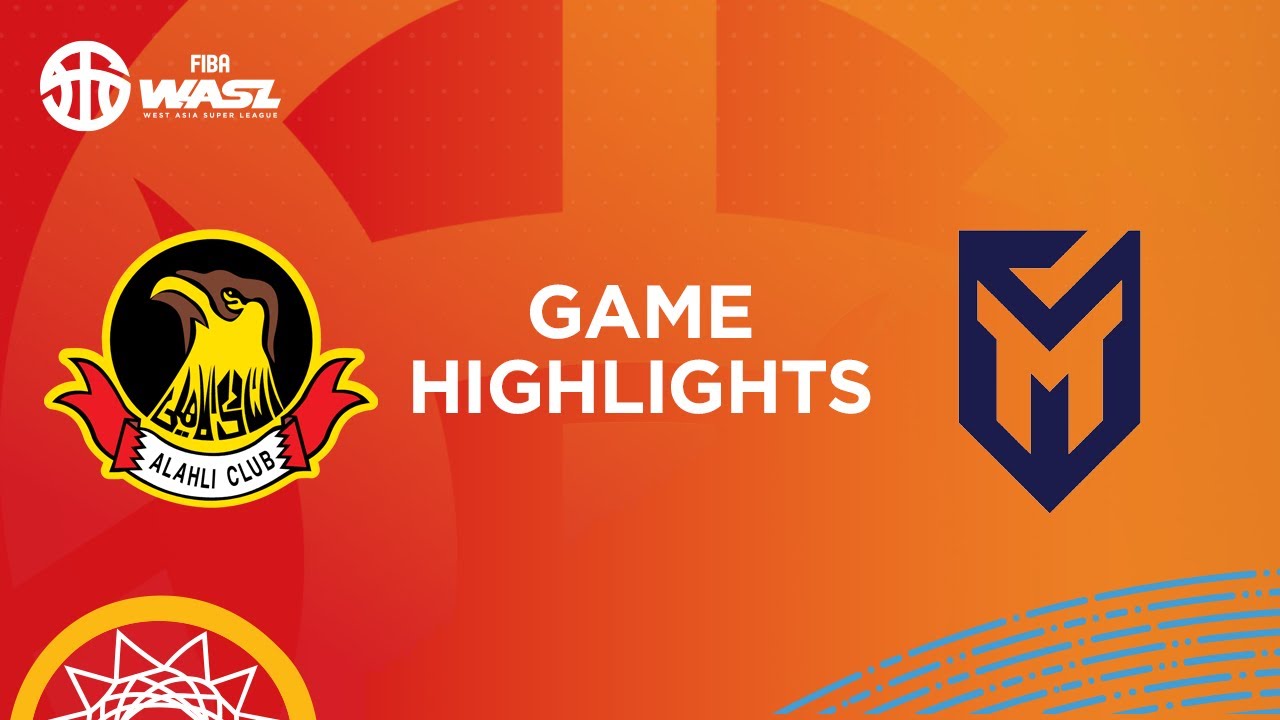 FIBA WASL 24/25 West Asia League Group Phase | AL AHLI CLUB VS  MANAMA CLUB | GAME HIGHLIGHTS