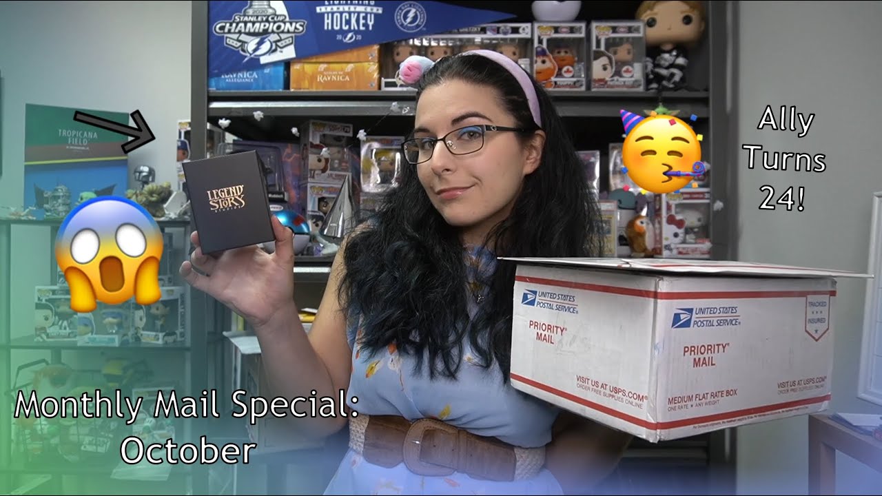 Ally's Birthday Bonanza! | MONTHLY MAIL SPECIAL: OCTOBER 2021