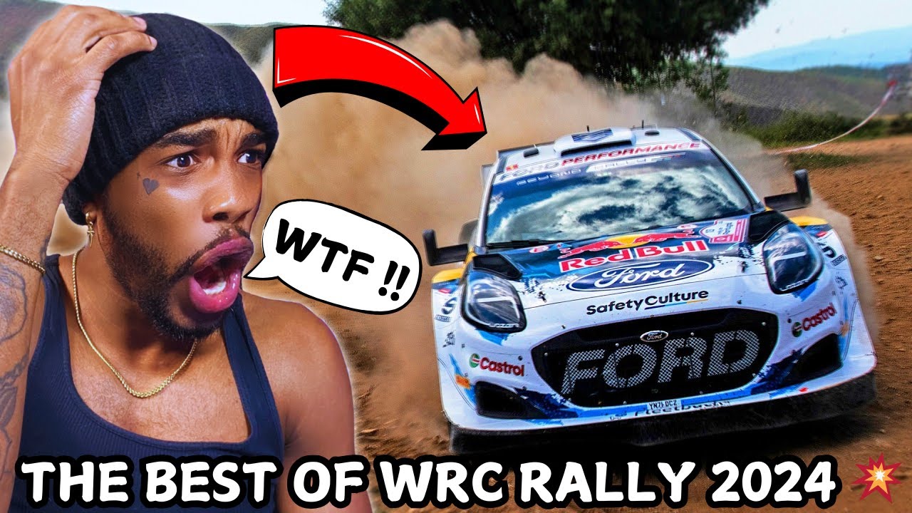 AMERICAN NOOB Reacts To Best of WRC RALLY 2024 !