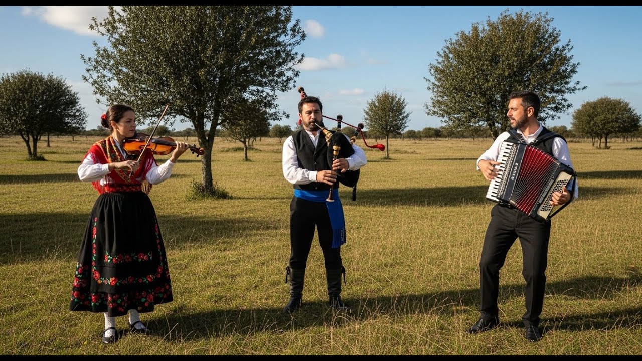 大西洋の風が運ぶ霧深き山里の古代ケルトの調べ Celtic Instrumental Music