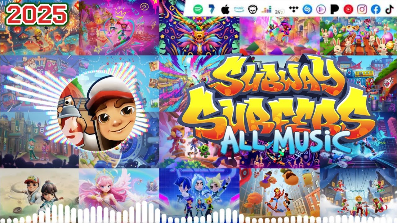 Subway Surfers All Soundtracks 2025 [OFFICIAL]