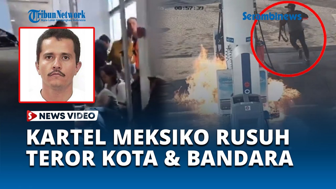 Kelompok Kartel Guncang Meksiko Usai Bos Nemesio El Mencho Tewas