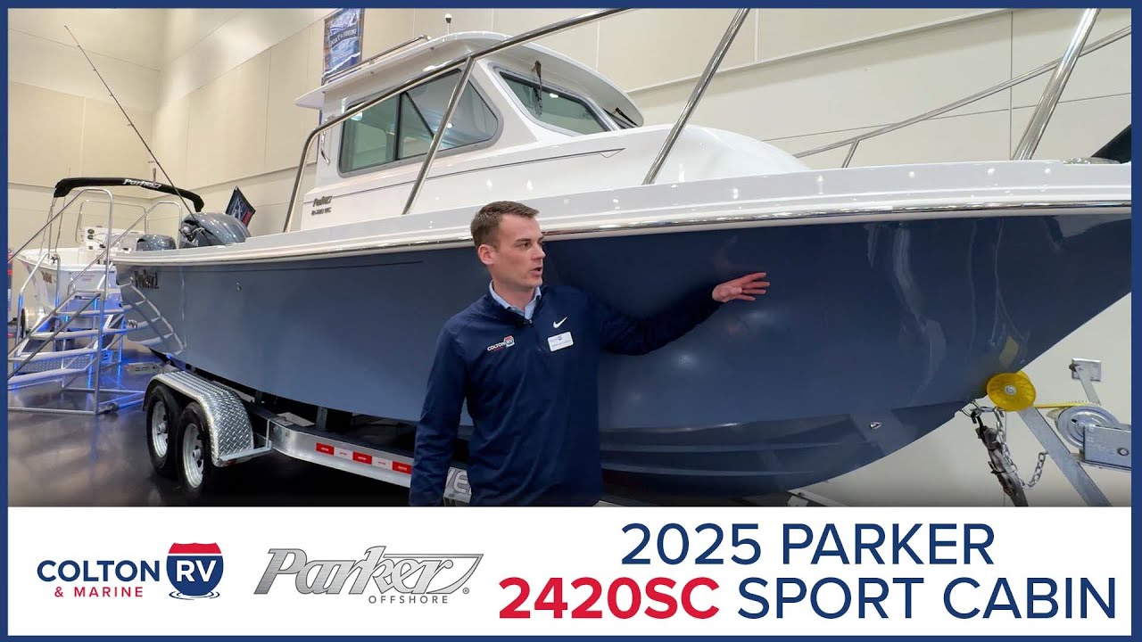 Parker Boats 2420SC Sport Cabin Tour - the PERFECT Fishing Boat!