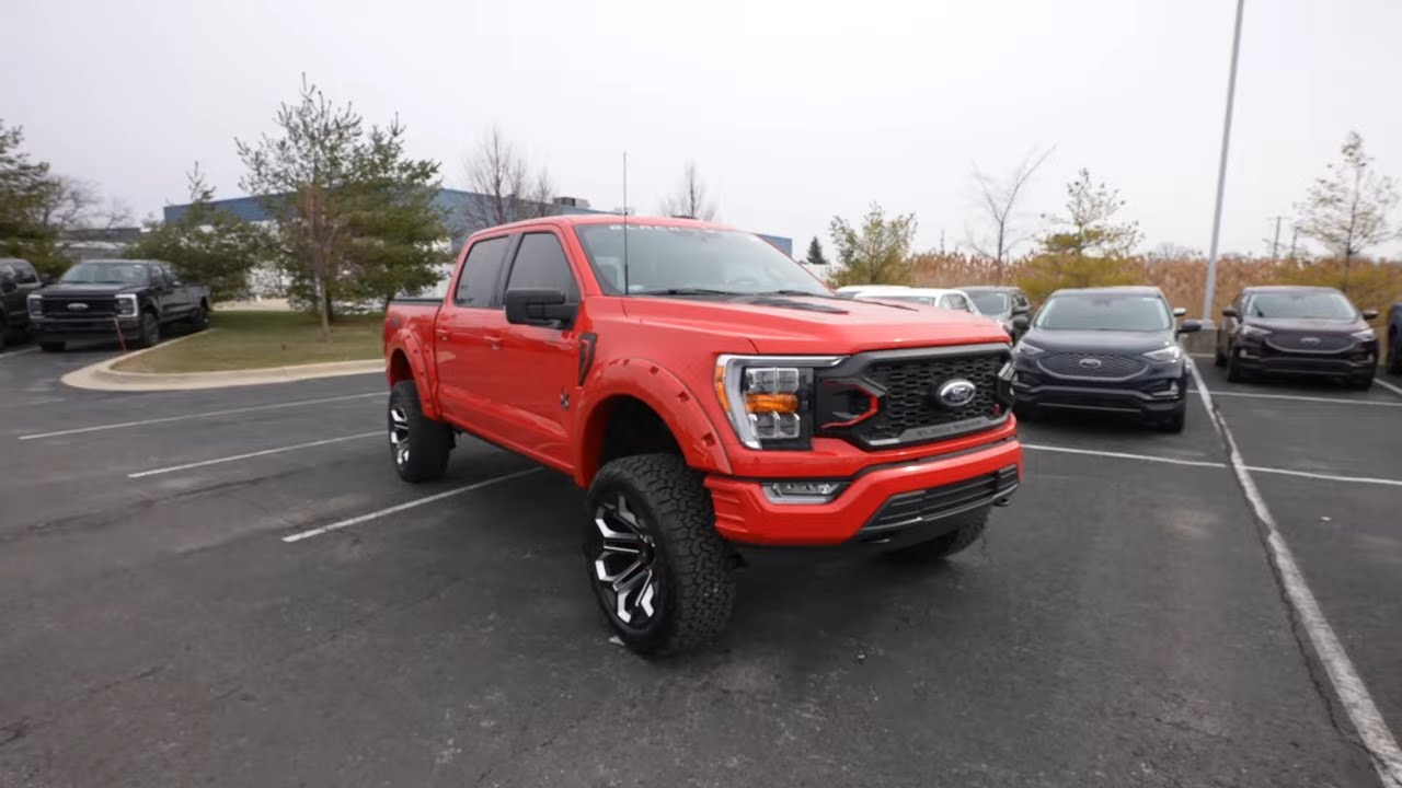 2023 Ford F150 XLT Black Widow: Dominating Style and Performance