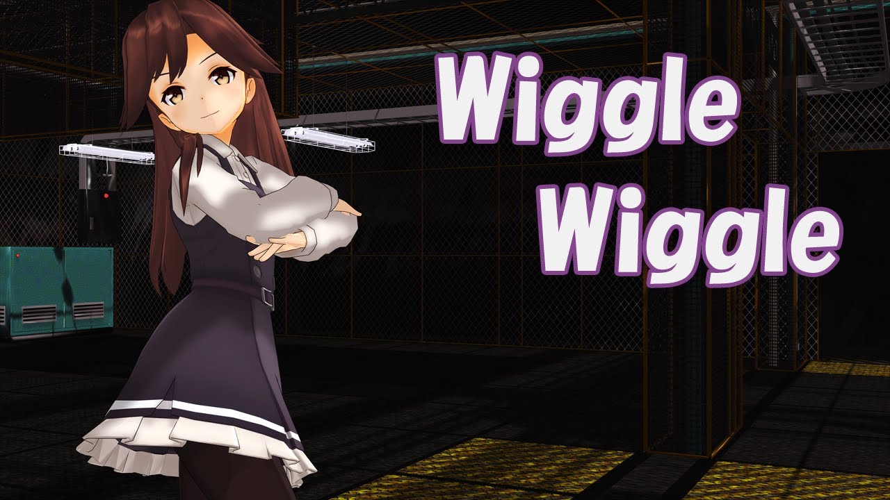 【MMD艦これ】あやしい部屋で荒潮がWiggleWiggle【4K】