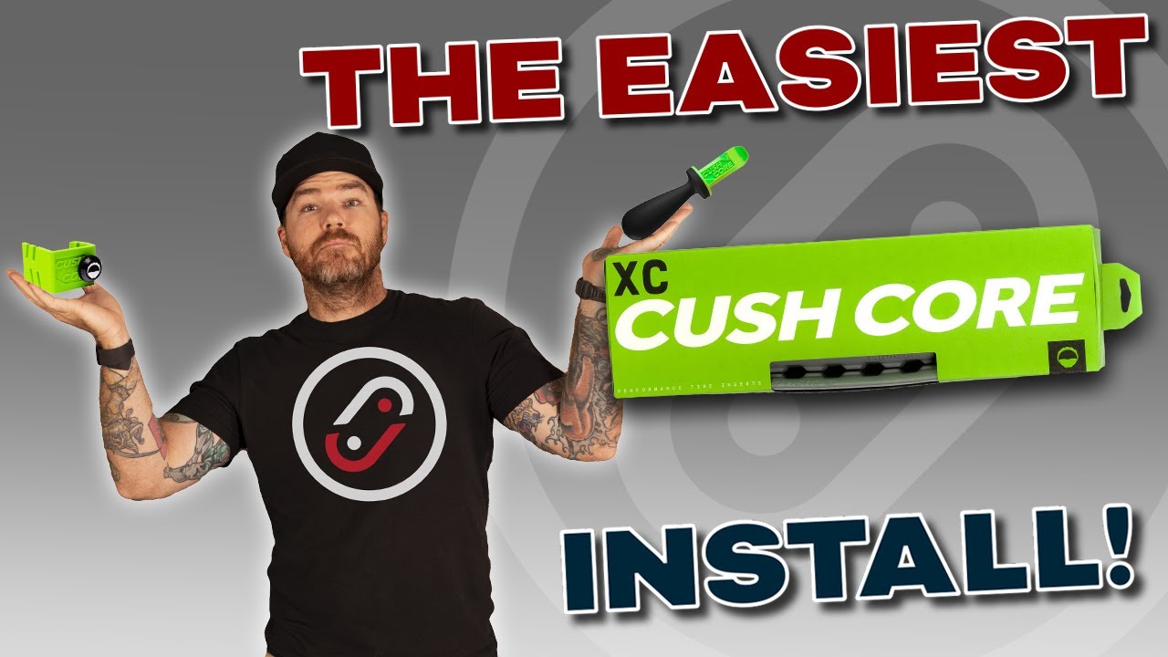 Как установить вставки для шин CushCore I Пошаговая установка!