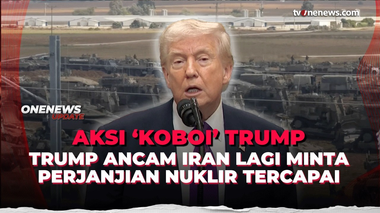 Trump Ancam Iran Desak Perjanjian Nuklir Segera Tercapai, Atau Bikin Traumatis | OneNews Update