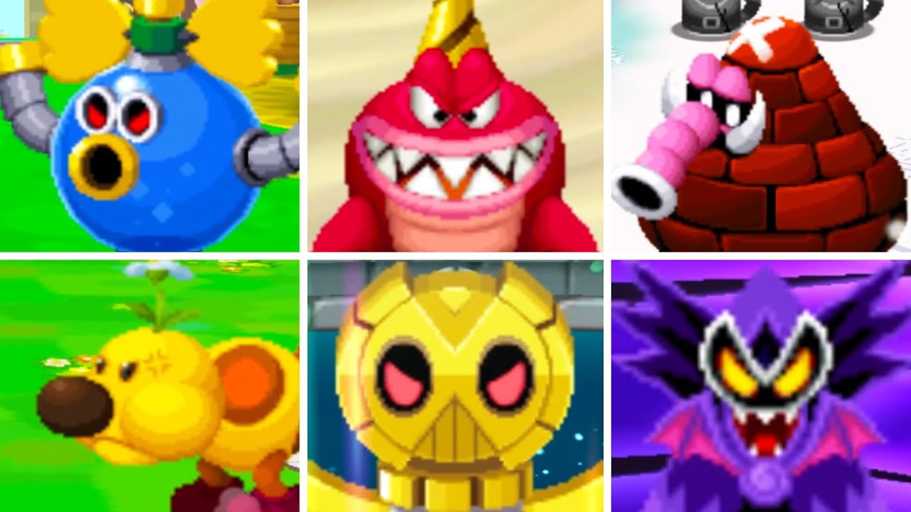 Mario & Luigi: Dream Team - All Bosses