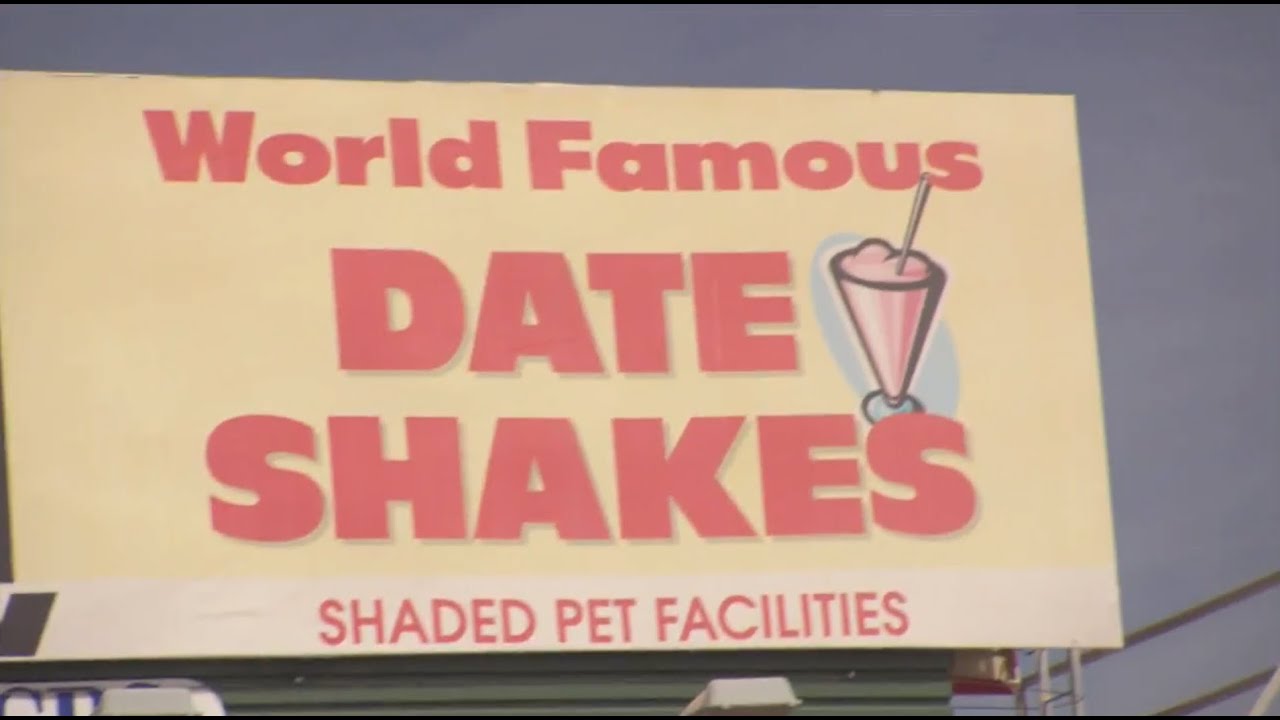 This stop off Arizona's I-8 serves up world famous date shake