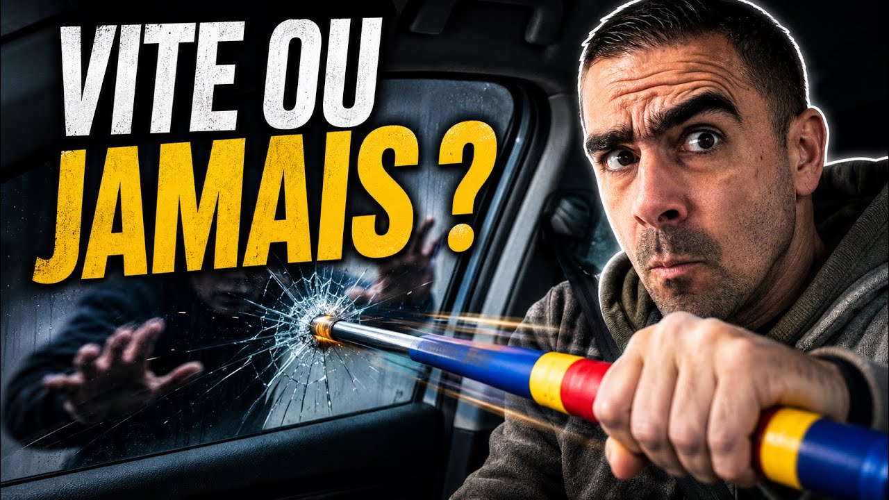“ Ouvre ton Bâton Télescopique en Voiture avant qu’il ne soit trop tard !”