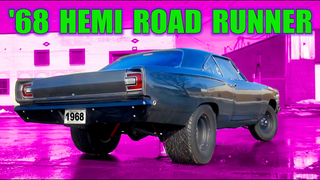 Монстр 1968 HEMI Road Runner - БЕЗ ГЛУШИТЕЛЕЙ