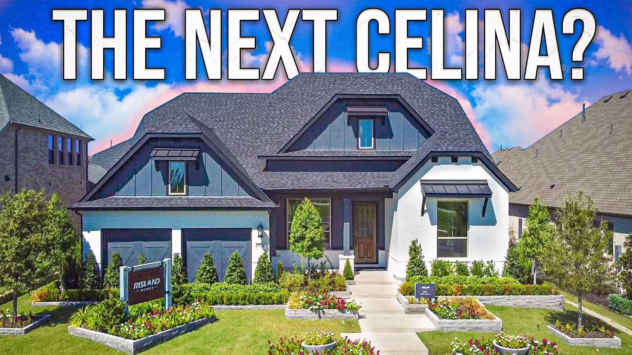 Tour Gorgeous New Build Home by Risland Homes in DFW Area | Mantua Point in Van Alstyne TX