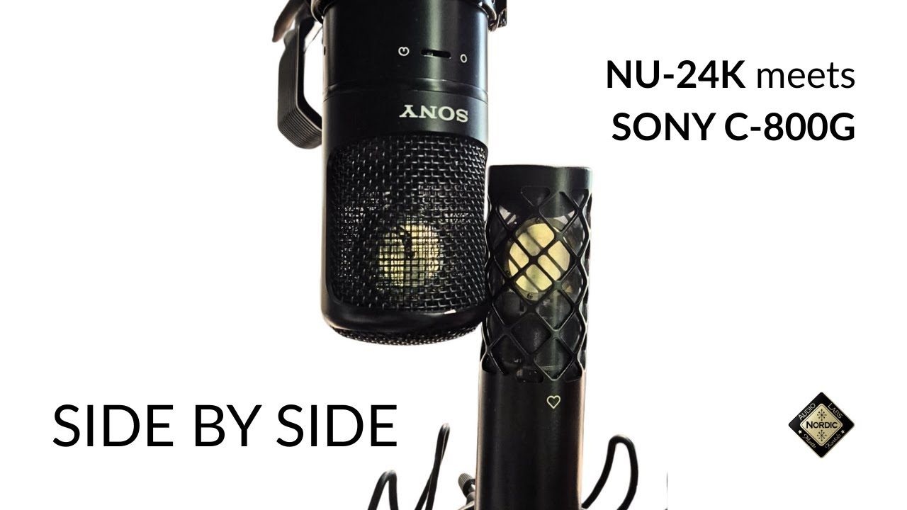 Сравнение: NU-24K и SONY C-800G