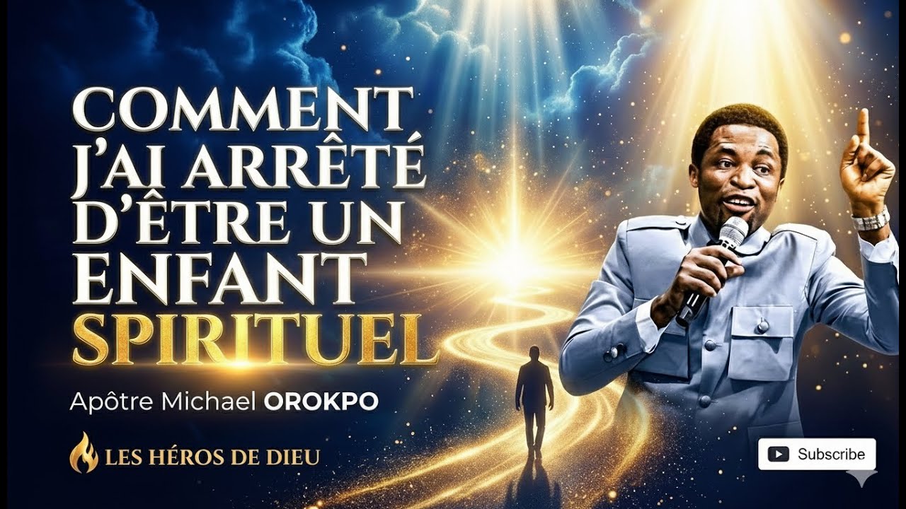 FAI CECI POUR GRANDIR SPIRITUELLEMET/ Apôtre Michael OROKPO