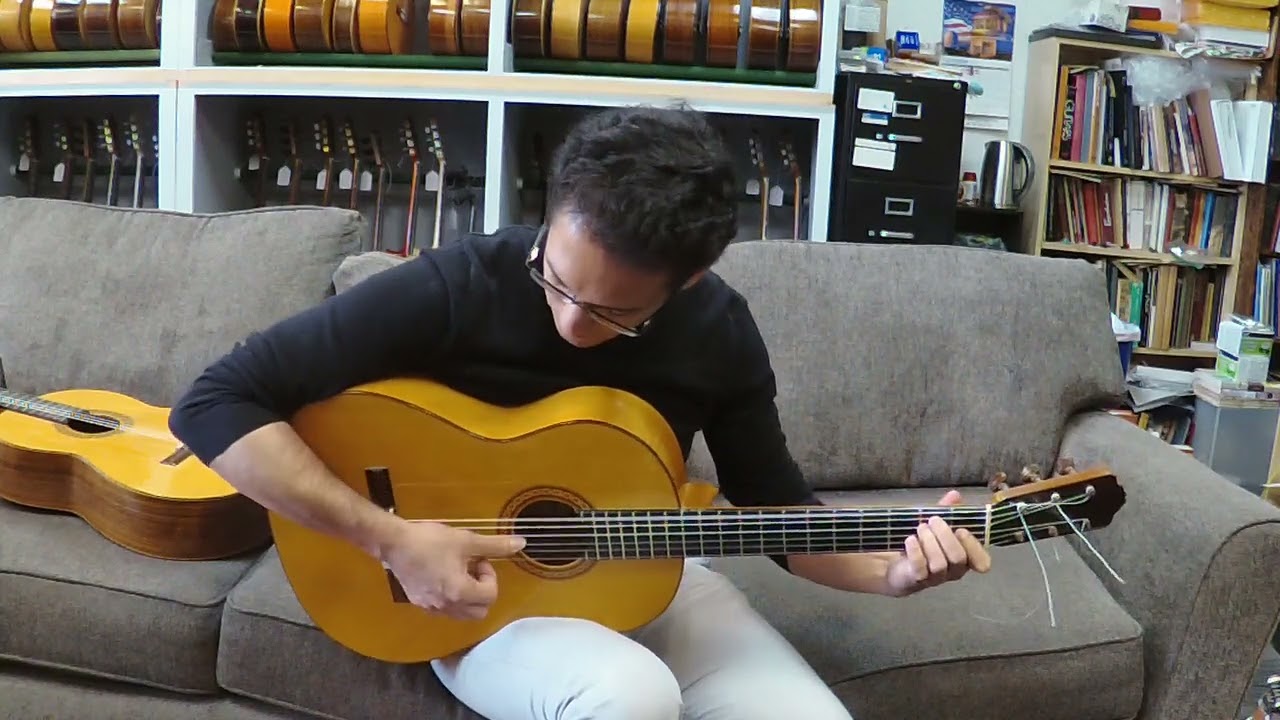 1965 Manuel Reyes Flamenco Guitar Hugo Aguayo Solea Diego del Gastor played this Guitar