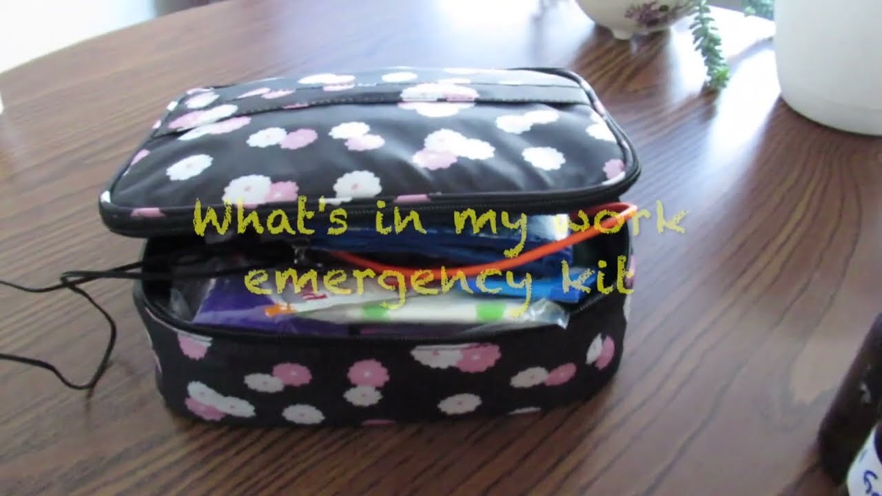What's In My Work Emergency Kit | 2024 |