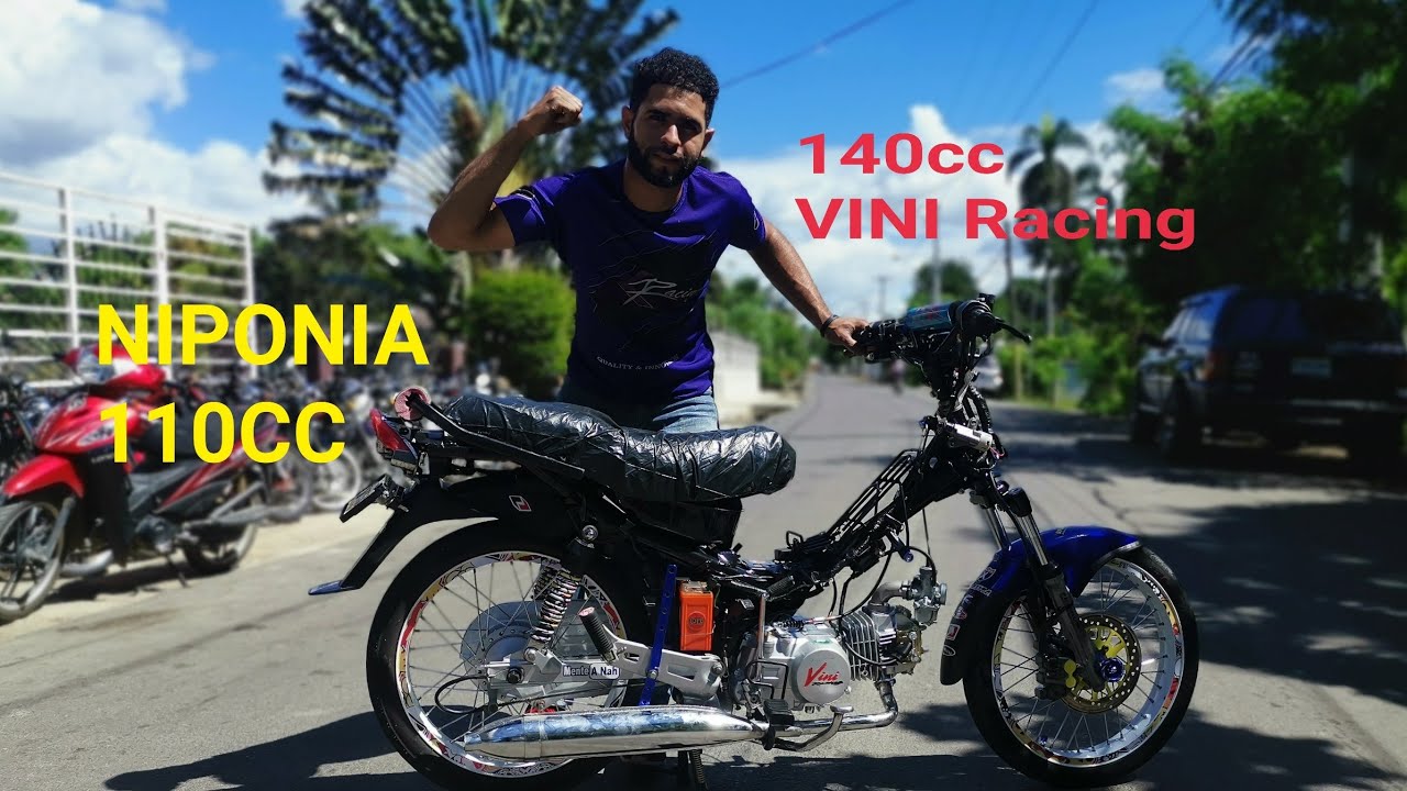 Uffff míra que cambio 140cc VINI en 110 NIPONIA