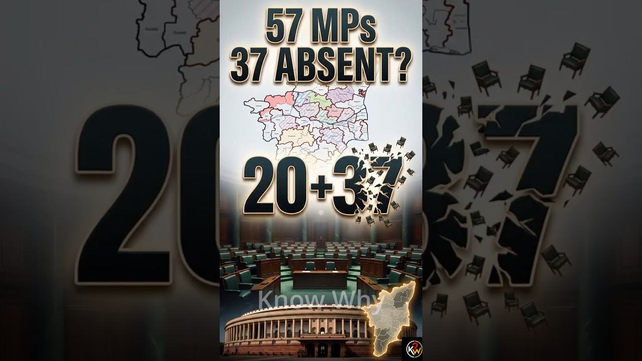 CM Vijay vs 37 MPs? Tamil Nadu Delimitation Crisis | What Happens to 39 Lok Sabha Seats? #shorts