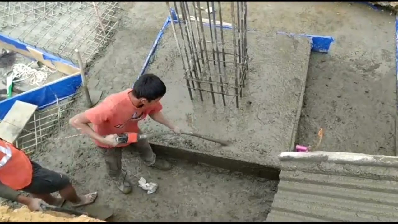 Tower construction from beginning ! #construction #tower #civilwork #industower #airtel #vlog