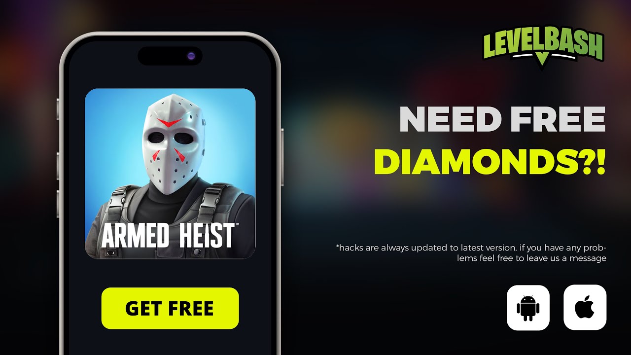 Armed Heist - Free Diamonds Tutorial *Fast Way*