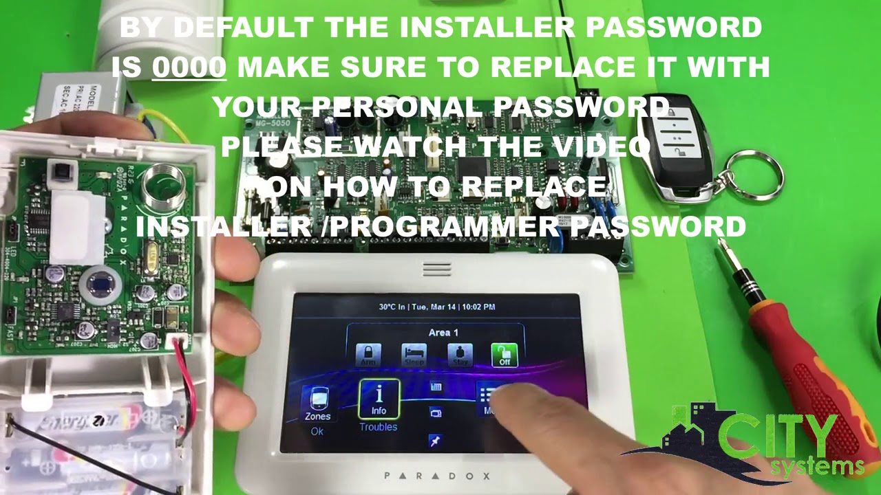 HOW TO PROGRAM PARADOX PMD2P WIRELESS MOTION DETECTOR