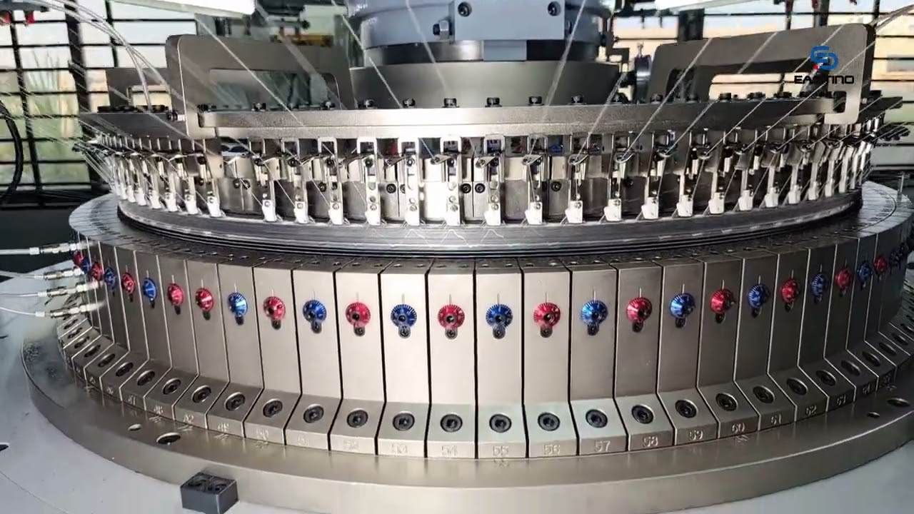 Double Jersey And Interlock Knitting Machine #eastsino #machine #knittingmachine