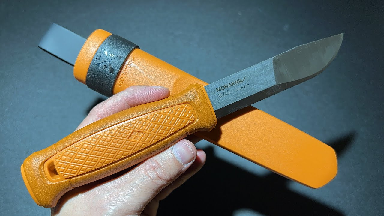 MORAKNIV KANSBOL BURNT ORANGE ยืม มีดยังชีพติดตัวคุณภาพดีจาก Sweden