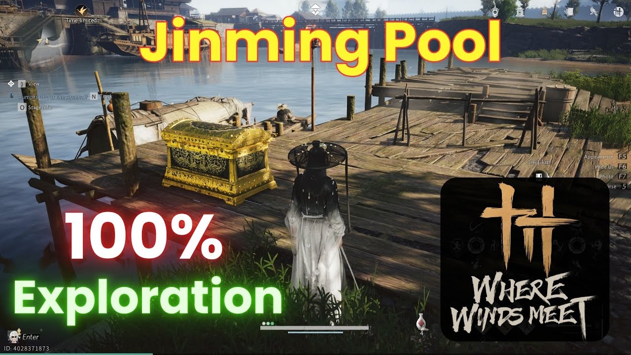 Guide 100% Jinming Pool (Exploration Progress) |Sentient Beings | Where Winds Meet