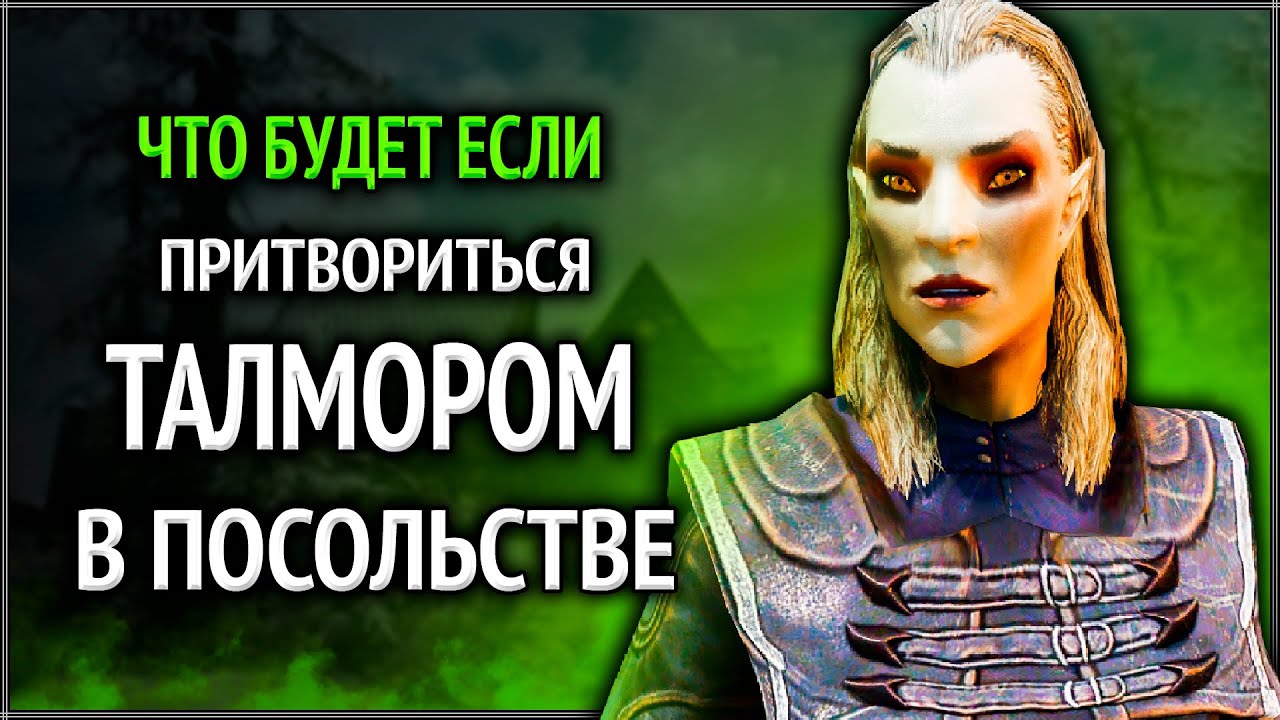 Skyrim ٠ Что Будет Если Притвориться Талмором в Талморском Посольстве