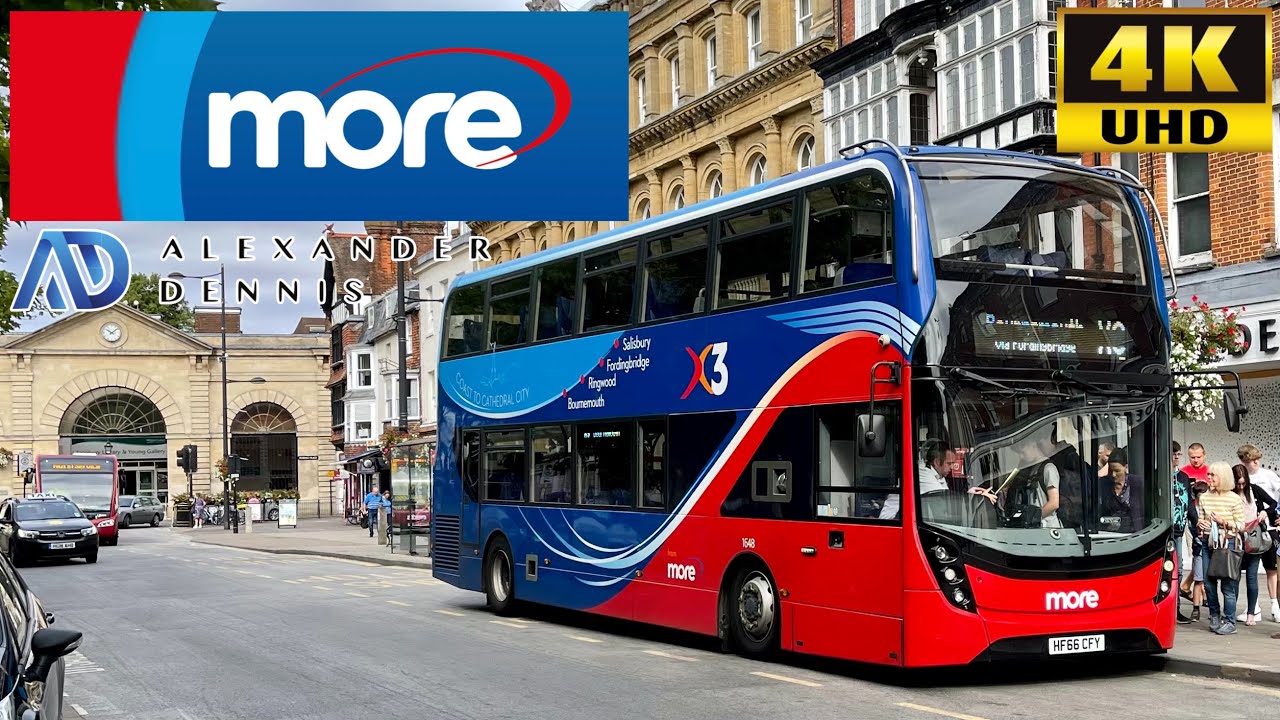 [Morebus: X3 Ringwood to Salisbury via Fordingbridge, Downton & Britford] ADL Dennis Enviro400MMC