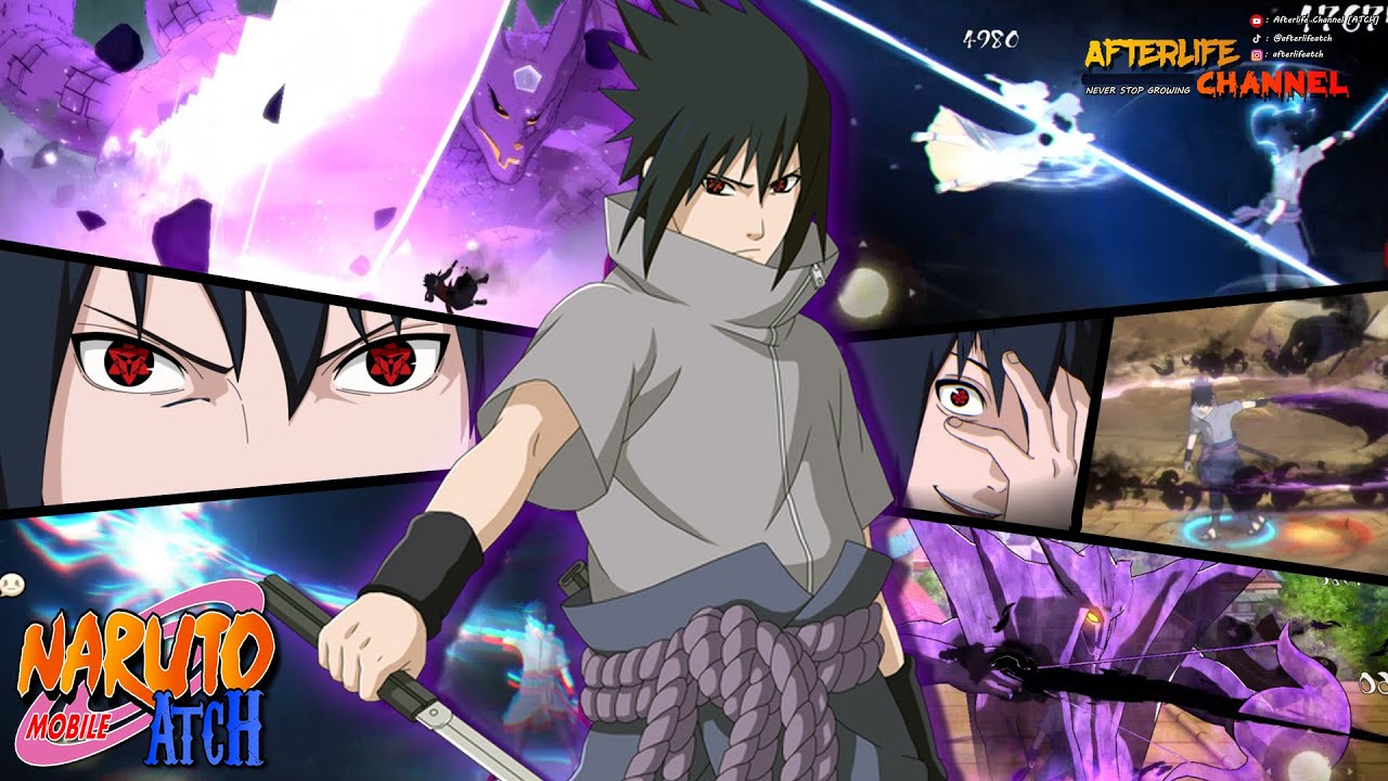 Naruto Mobile - อุจิฮะ ซาสึเกะ [ร่างสงครามนินจาครั้งที่ 4] | Uchiha Sasuke [4th Ninja War]