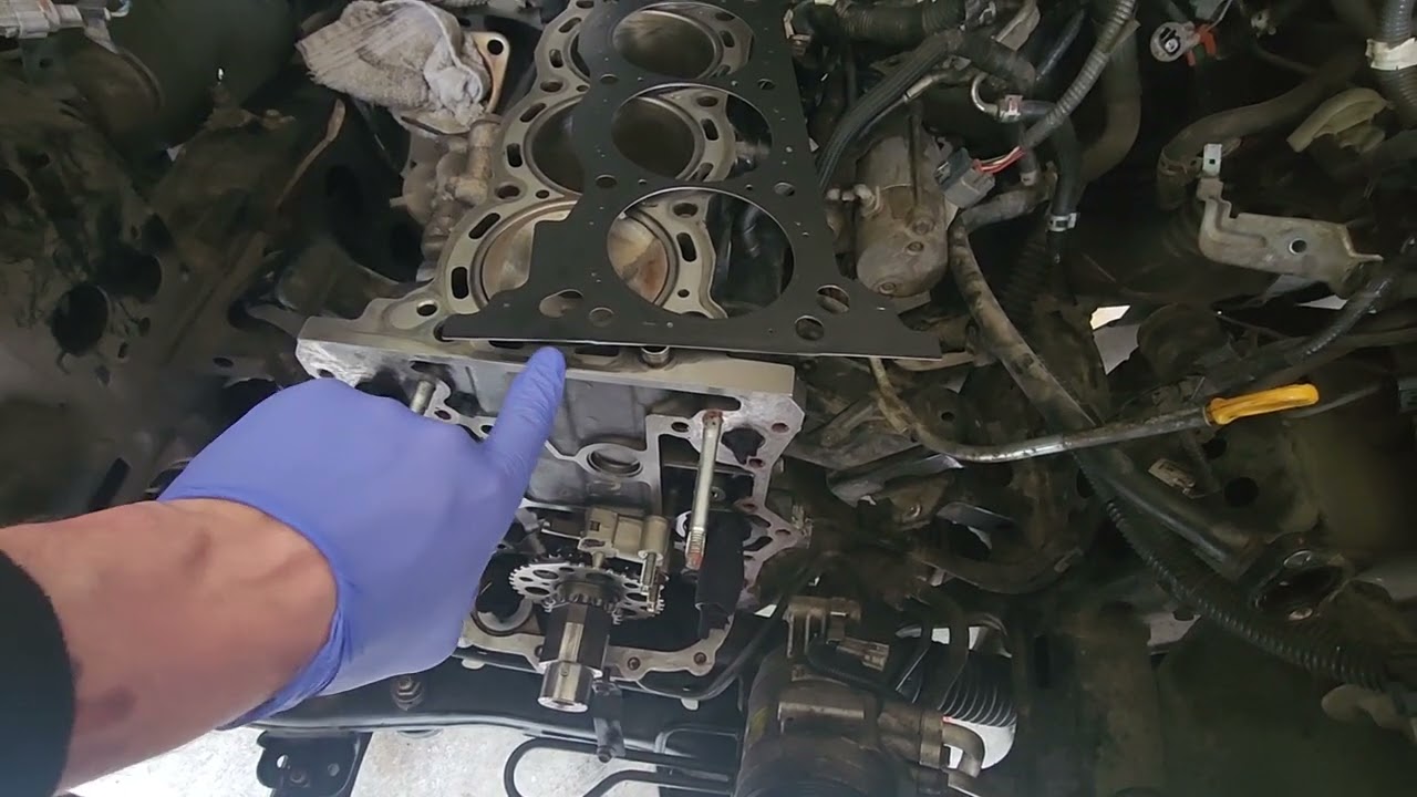 Tacoma 2.7 2TR-FE Head Gasket Sealant Location