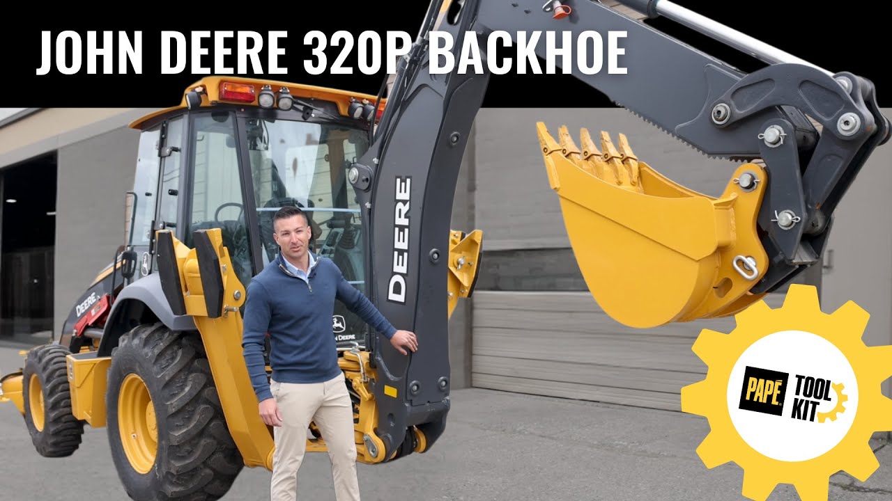 John Deere 320P Backhoe