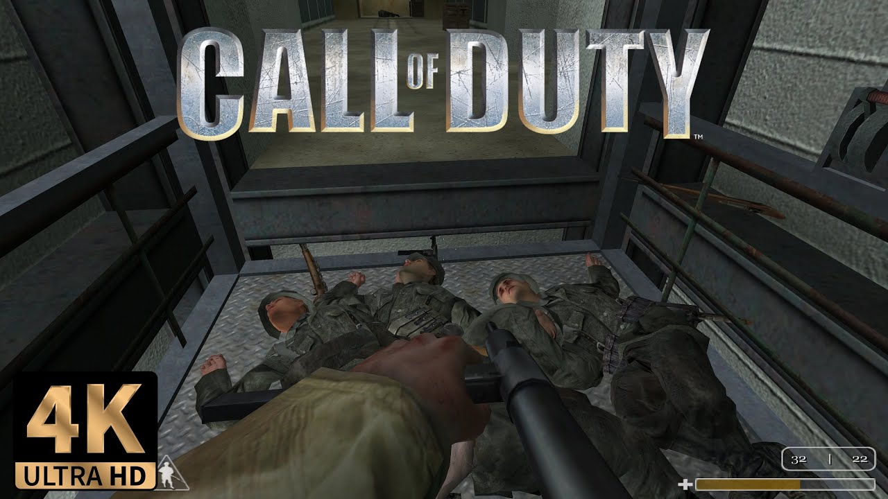 Call of Duty (2003) | #11 The Eder Dam | PC Gameplay 4K