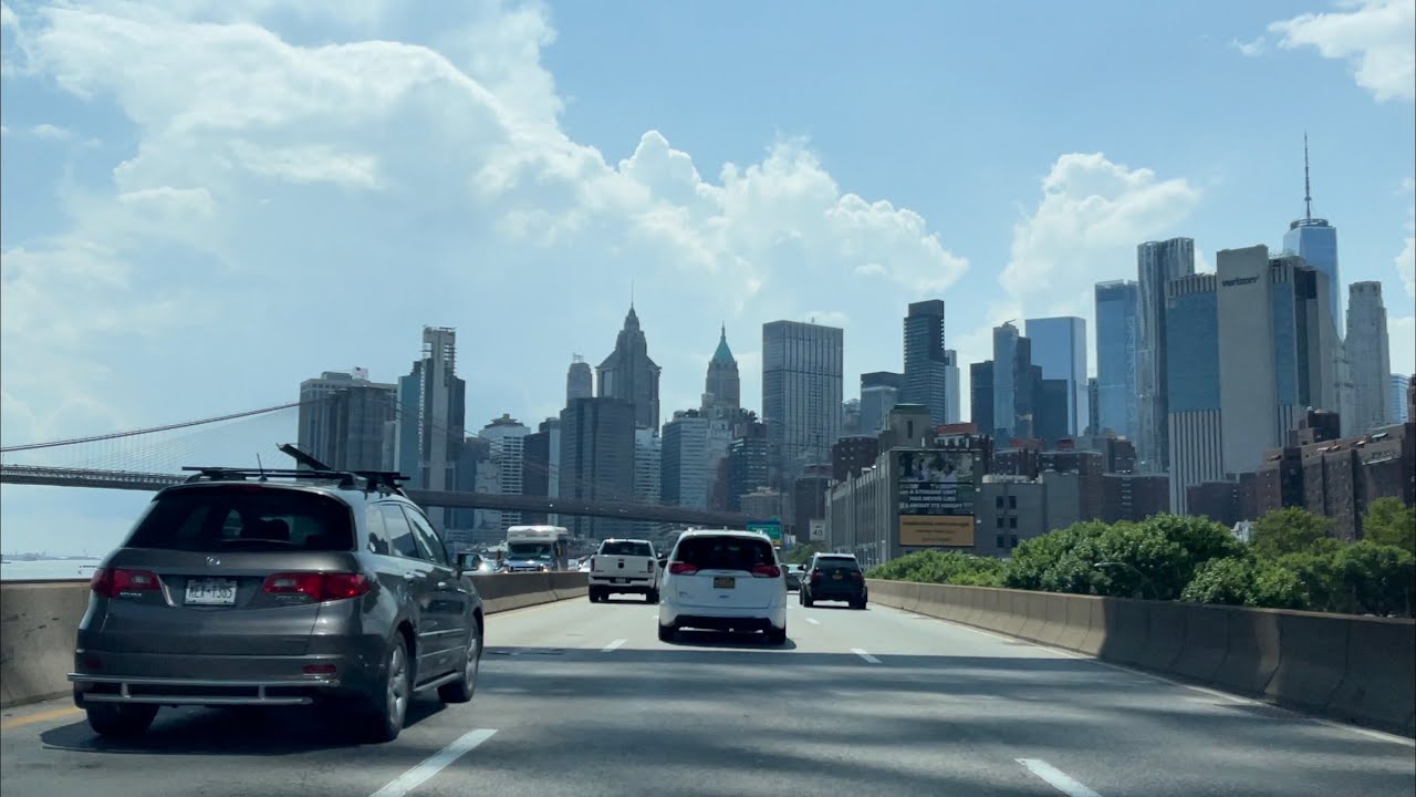 Driving from the Bronx to Brooklyn via the FDR Drive in New York City
