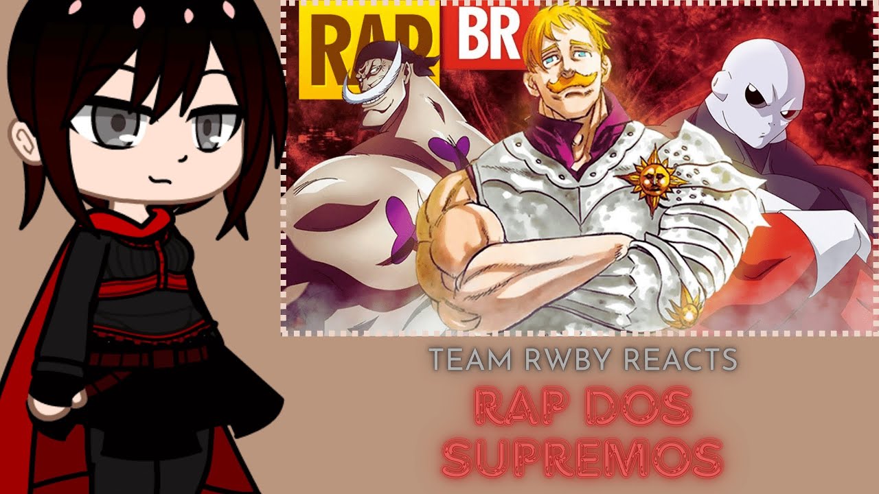 Team RWBY React a Rap dos Supremos (Tauz)