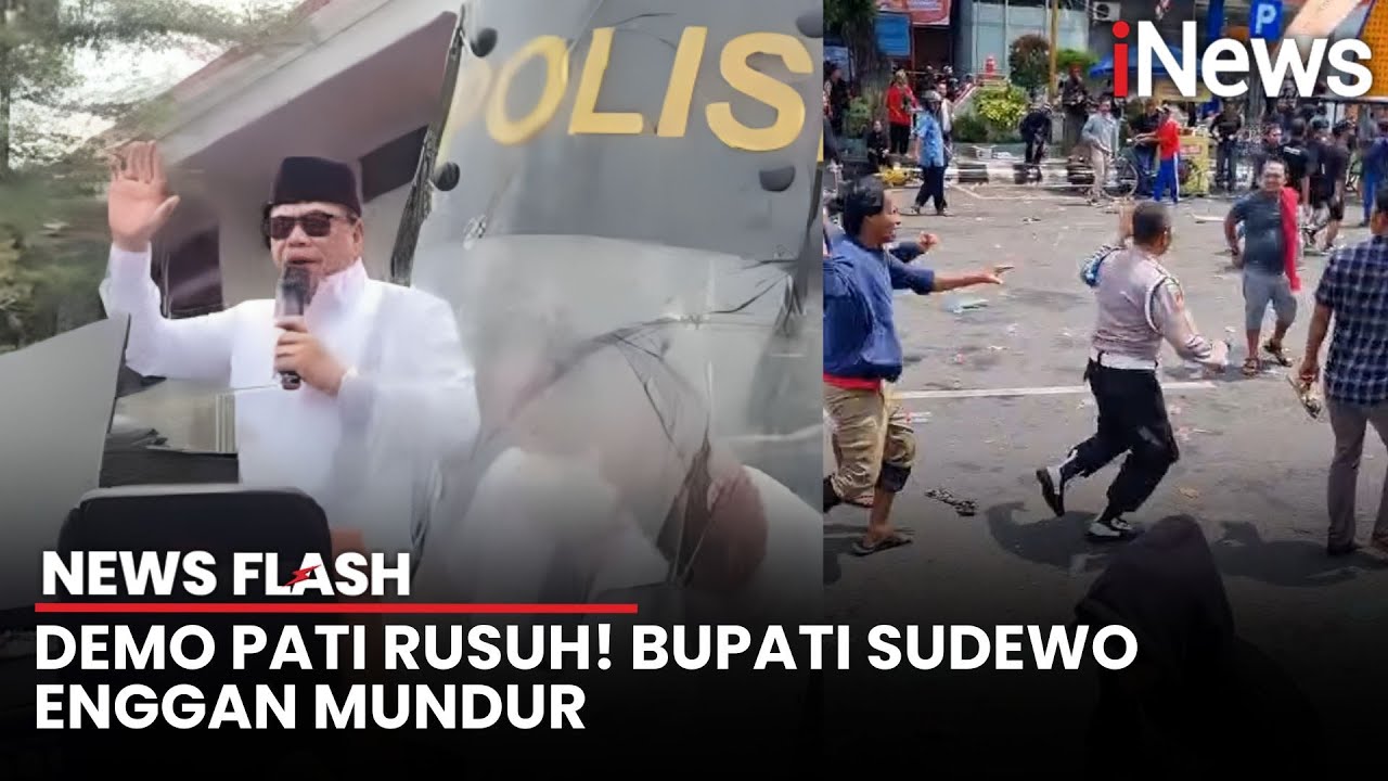 Pati Mencekam! Sudewo Tetap Tak Mau Mundur dan Siap Hadapi Rakyat | News Flash (13/8)