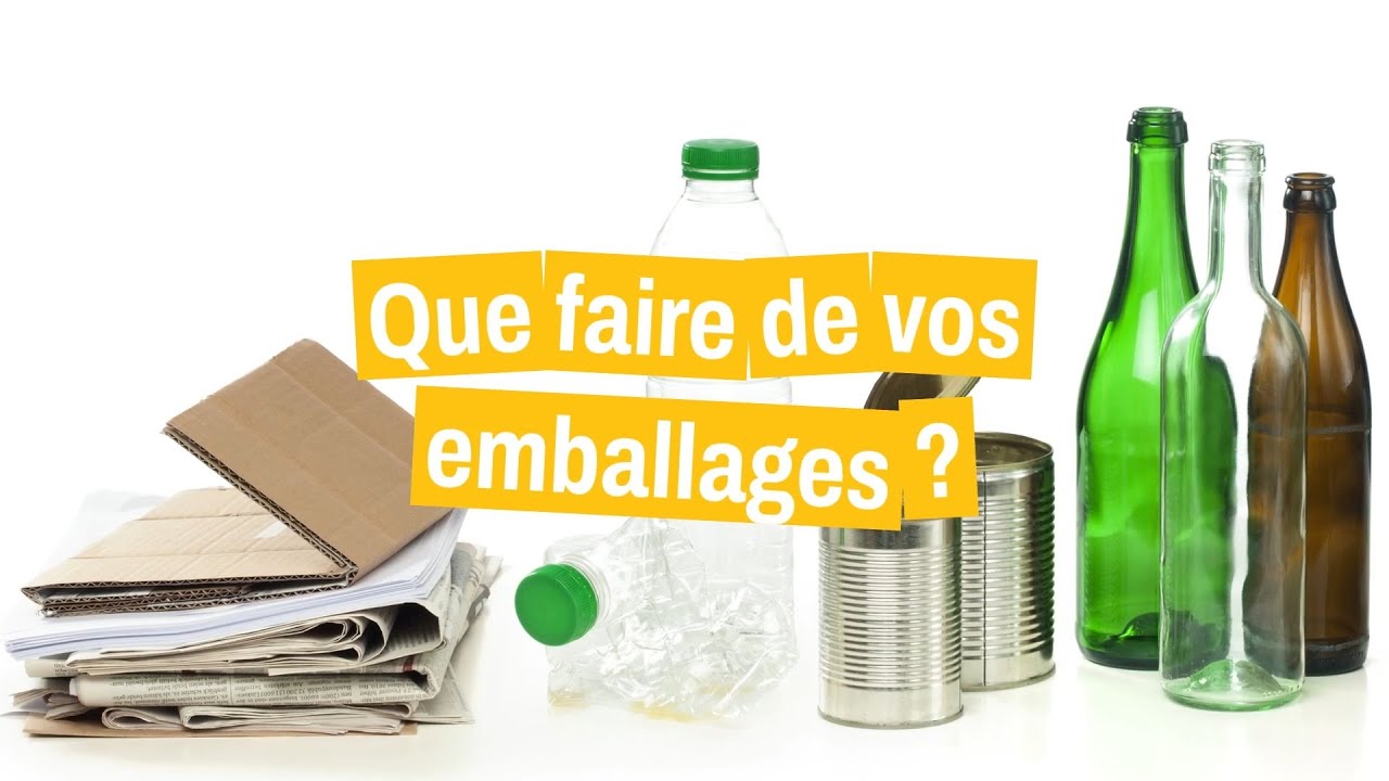 Emballages et verre