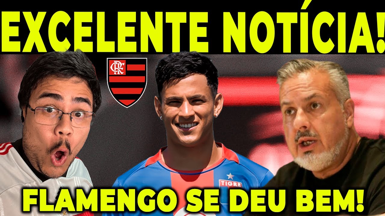 FLAMENGO RECEBE BAITA NOTÍCIA PELA CONTRATAÇÃO DE ATACANTE!