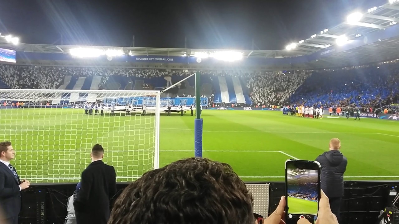 Leicester City vs Sevilla Champions League Anthem