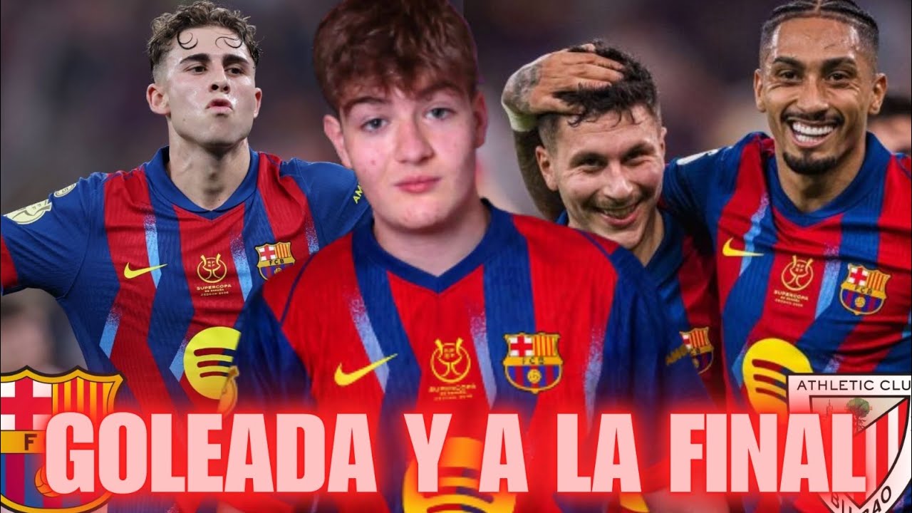 EL BARÇA HACE EL MEJOR PARTIDO DE LA TEMPORADA - BARÇA 5-0 ATHLETIC CLUB 
