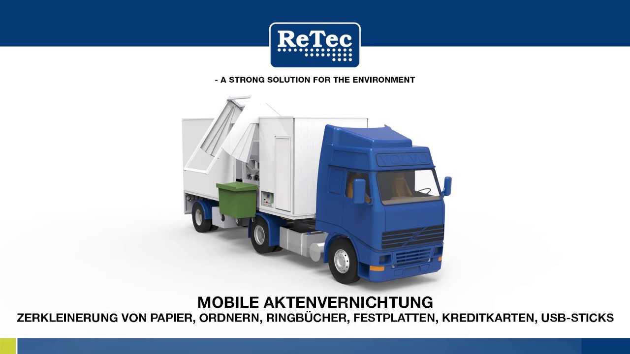 ReTec mobile Aktenvernichtung MAK