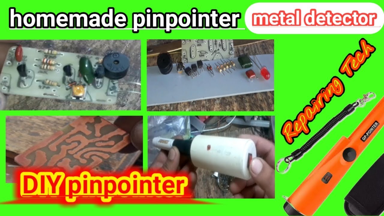DIY pinpointer metal detector